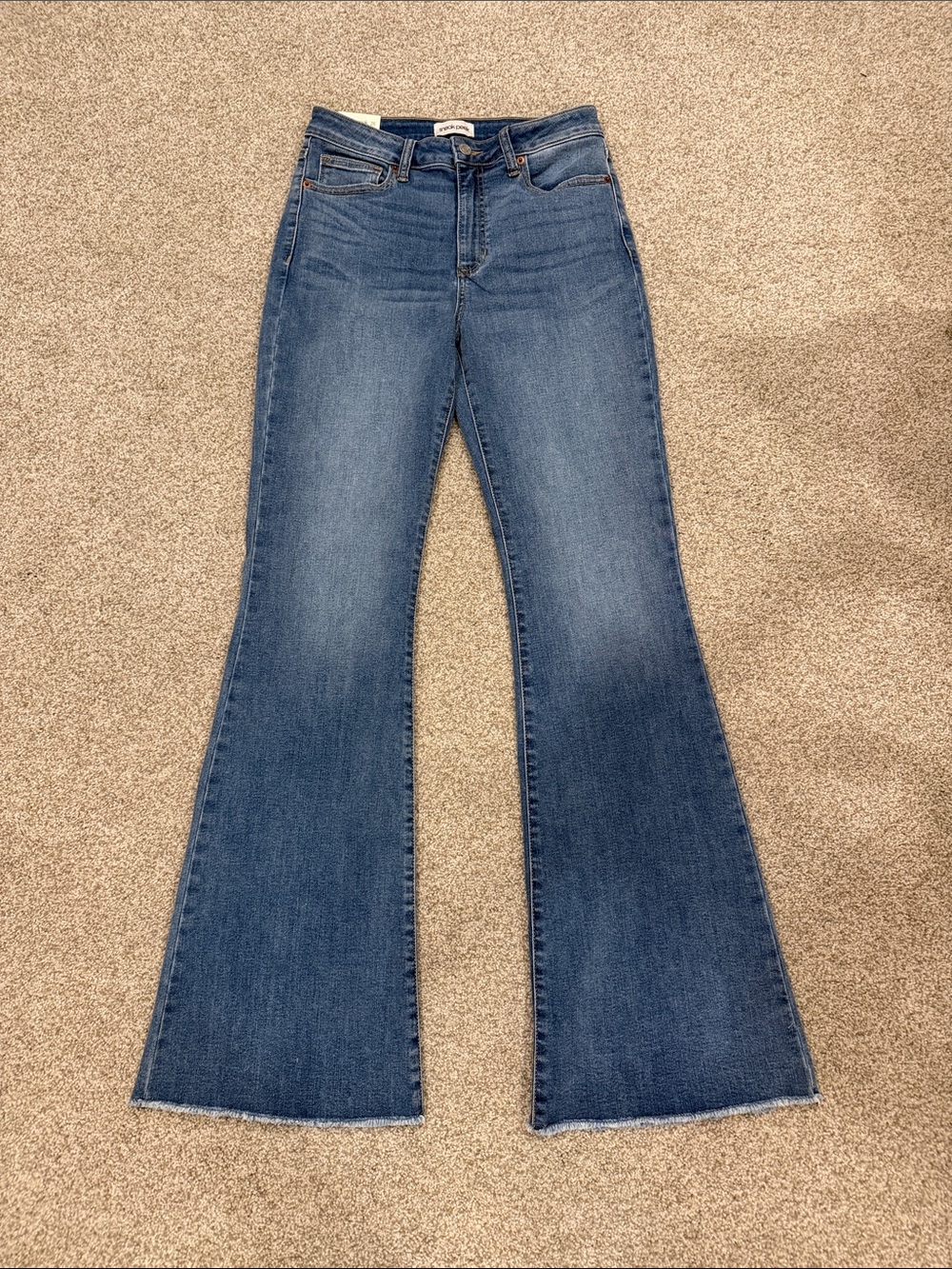 Women's high rise Blue Flared Jeans
